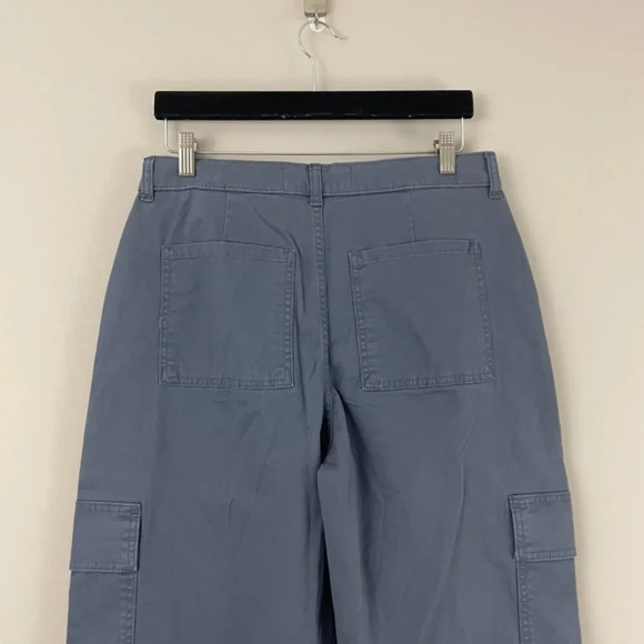 Hollister Ultra High Rise Cargo Dad Pants in Blue Size 10/30 NWT - Picture 6 of 6